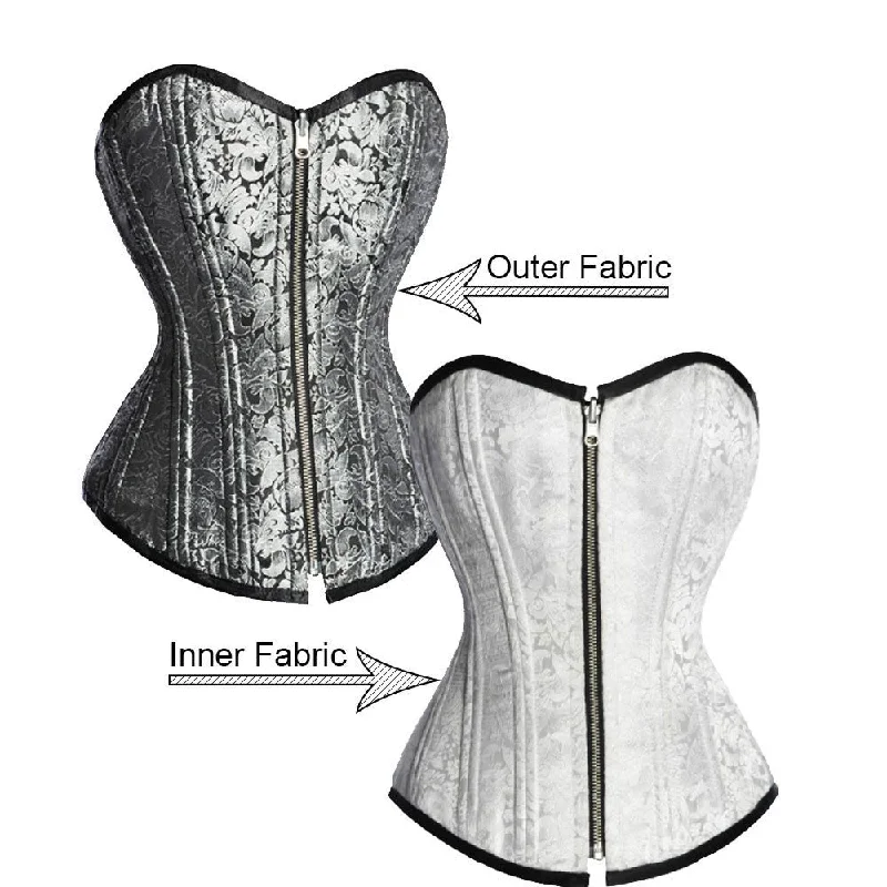 Black bustiers for a classic and versatile lookEileen Reversible Waist Training Corset