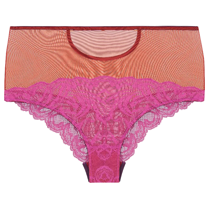 Sexy Lingerie for Women with Stockings Alba Lace High Waist Knicker