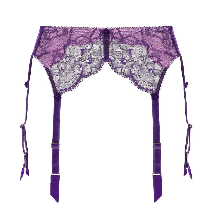 Women's Lingerie with Thigh-High StockingsNEW! Tryst Vibrant Violet Suspender Belt by Dita Von Teese Women's Lingerie with Thigh-High StockingsNEW! Tryst Vibrant Violet Suspender Belt by Dita Von Teese