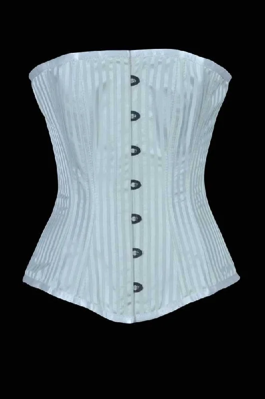 Leather bustiers for a bold and edgy lookIndiana Overbust Corset