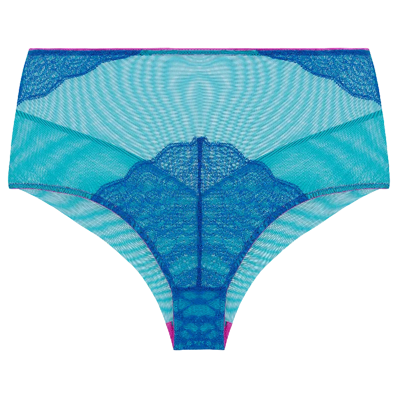 Comfortable Cotton Lingerie for Women Rae Lace High Waist Knicker