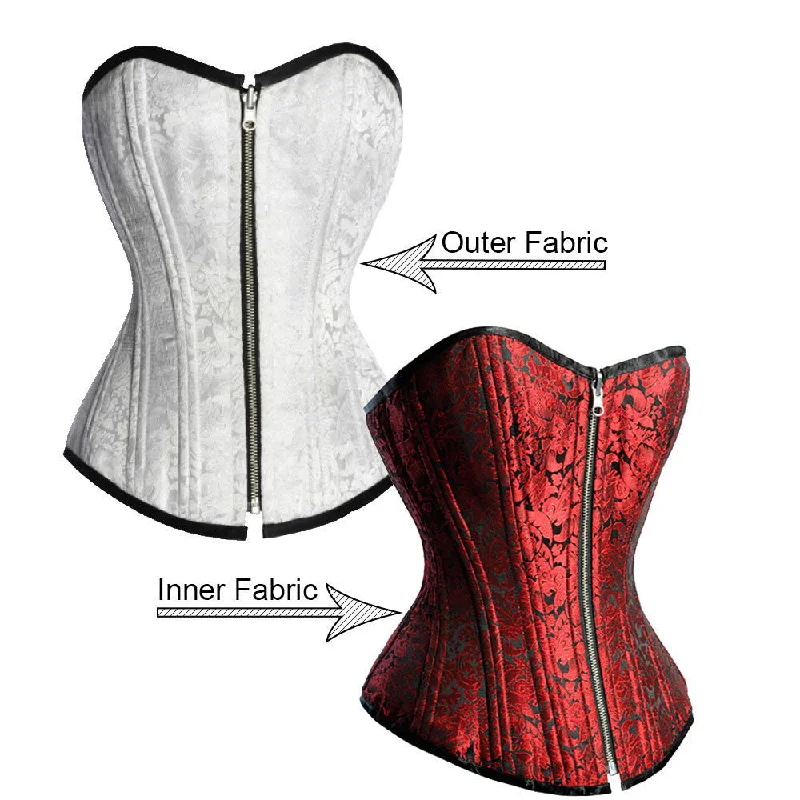 Pastel - colored corsets for a soft and feminine appealEla Reversible Waist Training Corset