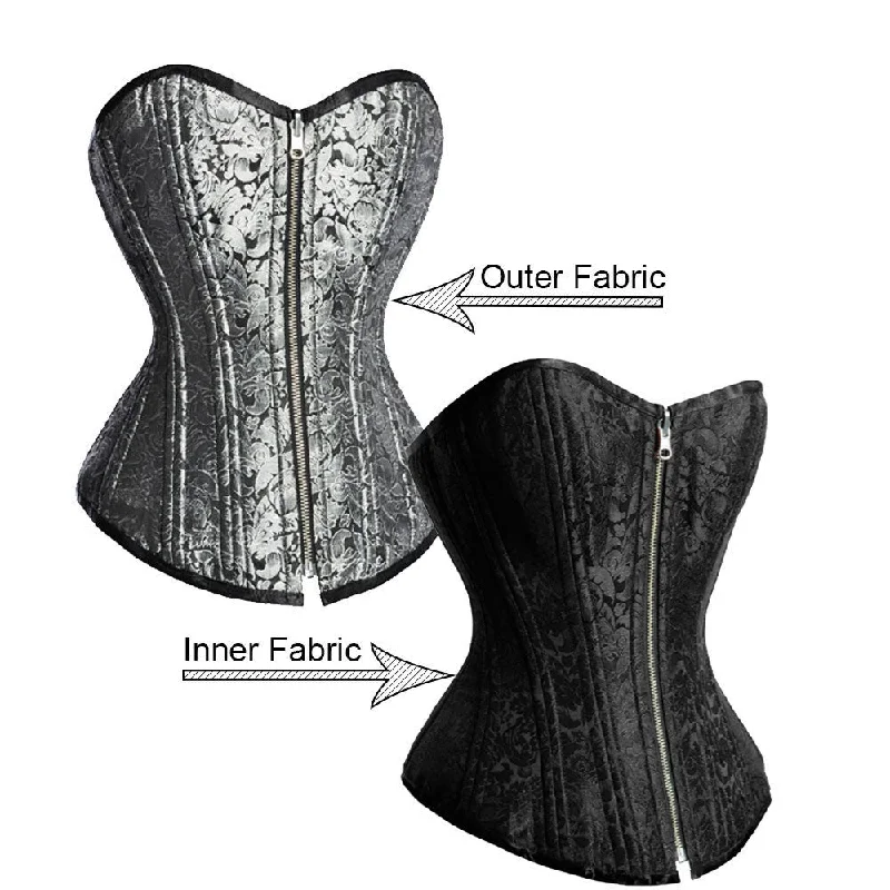 Denim - look corsets for a casual yet stylish twistDora Reversible Waist Training Corset