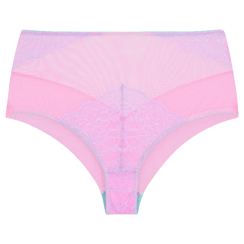 Elegant French Lace Lingerie for Women Alice Lace High Waist Knicker