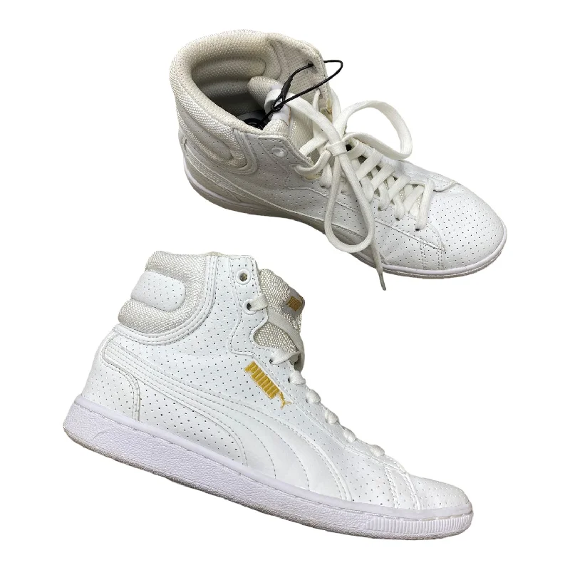 Shoes Sneakers By Puma In White, Size: 7.5