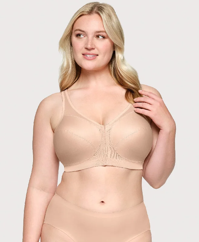 Sleep bras for a gentle and supportive fit during rest MagicLift Front-Closure Posture Back Bra Cafe Band | 56 Sleep bras for a gentle and supportive fit during rest MagicLift Front-Closure Posture Back Bra Cafe Band | 56