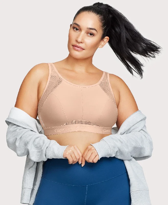 Maternity bras for expectant mothers' changing needs​ No-Sweat Mesh Sports Bra Cafe