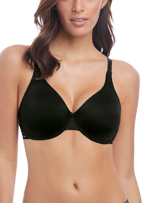 Women's bras with a neoprene componentWacoal Respect Underwire Seamless Bra, Black/Champagne Women's bras with a neoprene componentWacoal Respect Underwire Seamless Bra, Black/Champagne