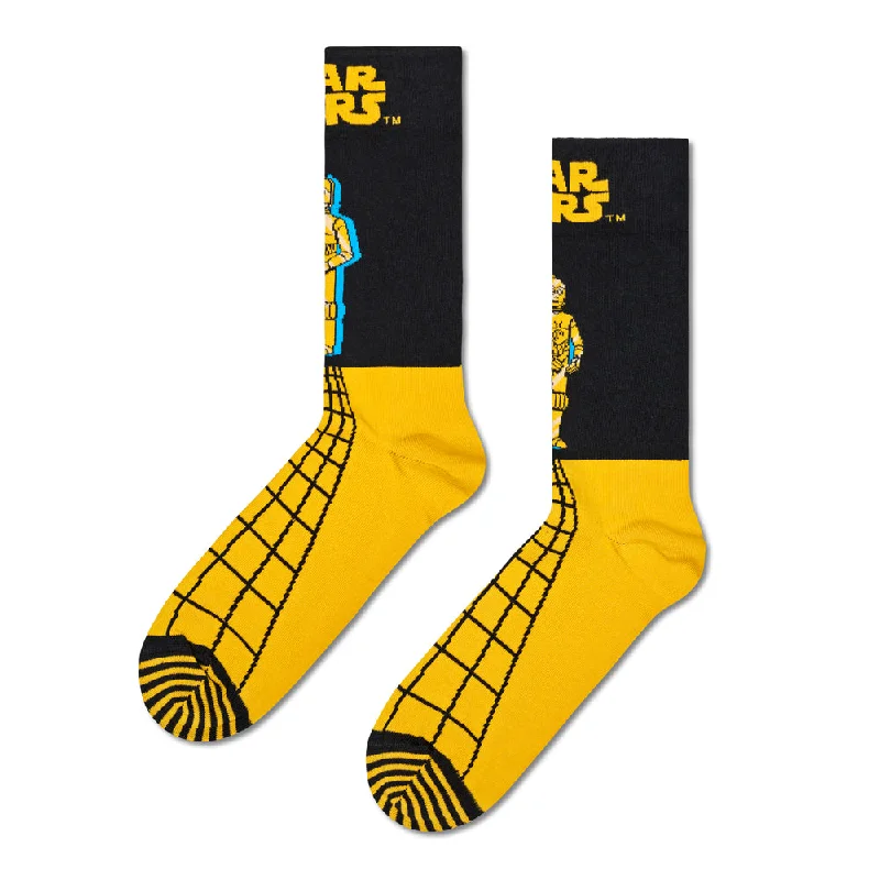 Women's argyle - patterned thigh - high socksHappy Socks x Star Wars Women's Crew Socks - C-3PO Women's argyle - patterned thigh - high socksHappy Socks x Star Wars Women's Crew Socks - C-3PO