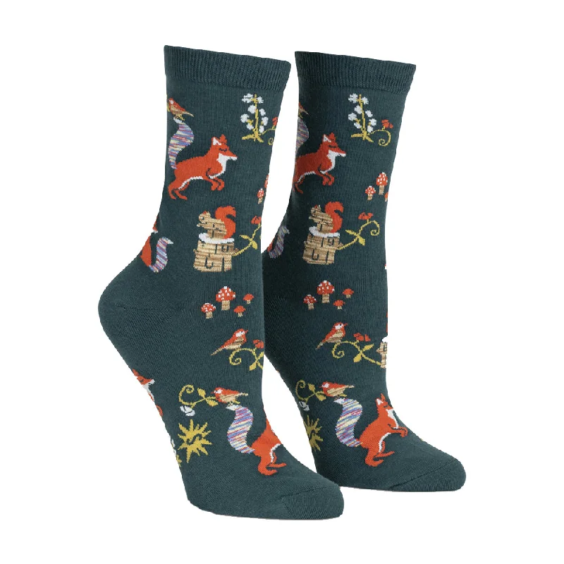 Women's arch - support socks for better comfortSock It To Me Women's Crew Socks - Foxy, I Think I Love You Women's arch - support socks for better comfortSock It To Me Women's Crew Socks - Foxy, I Think I Love You