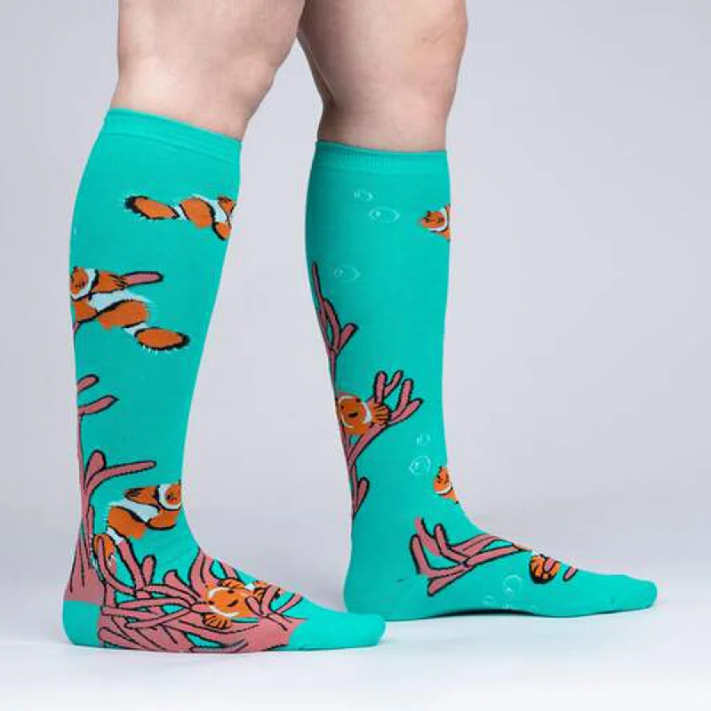 Women's bamboo fiber socks for eco - friendlinessSock It To Me Women's Knee High Socks - Friend with Benefish Women's bamboo fiber socks for eco - friendlinessSock It To Me Women's Knee High Socks - Friend with Benefish