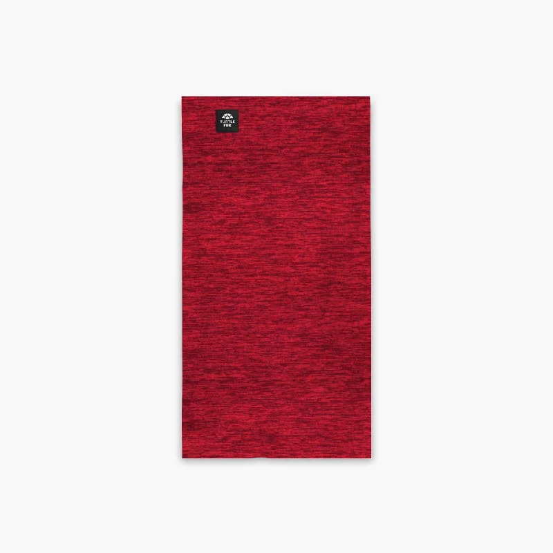 Comfort Stria Tube Neck Gaiter - Red Sky
